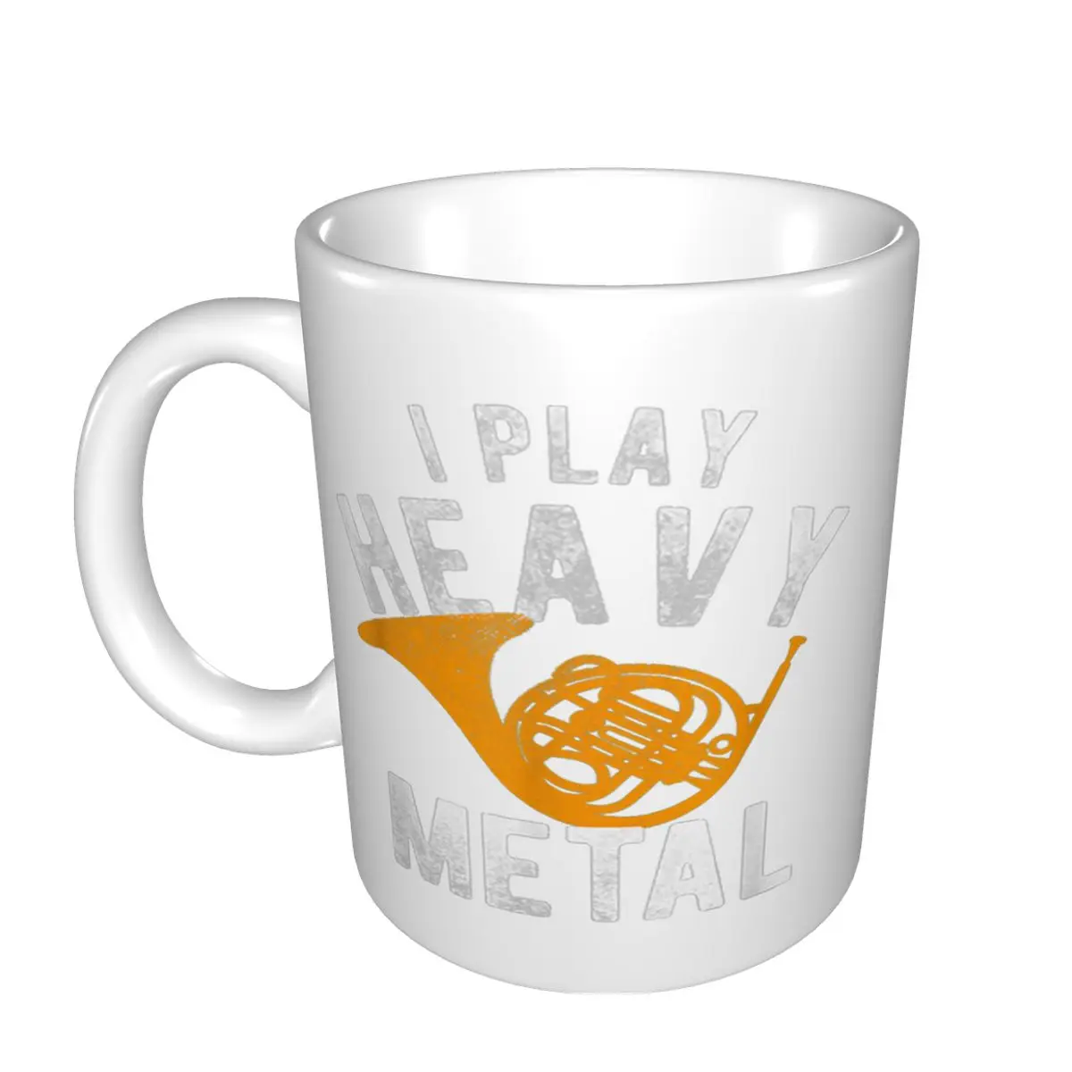 I Play кружка из тяжелого металла с французским Рогом кофейная чашка чайная