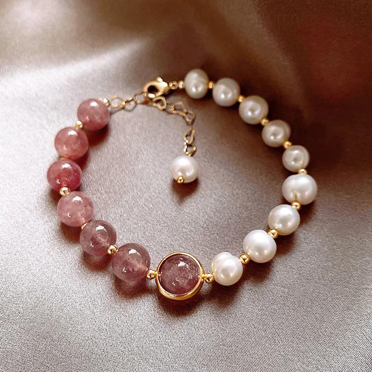 

Natural pearl ladies bracelet fashion ladies bohemian ladies bead bracelet jewelry wholesale