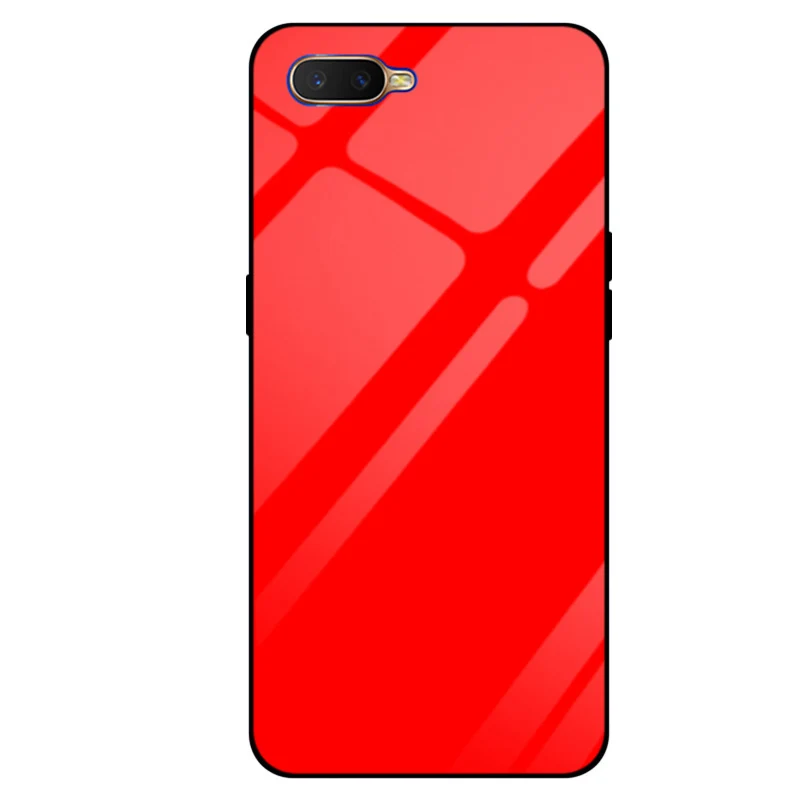 Для OPPO RX17 Neo case 6," Звездное небо закаленное стекло+ края из ТПУ тонкий жесткий чехол для OPPO RX17Neo бампер RX 17 Neo чехлы