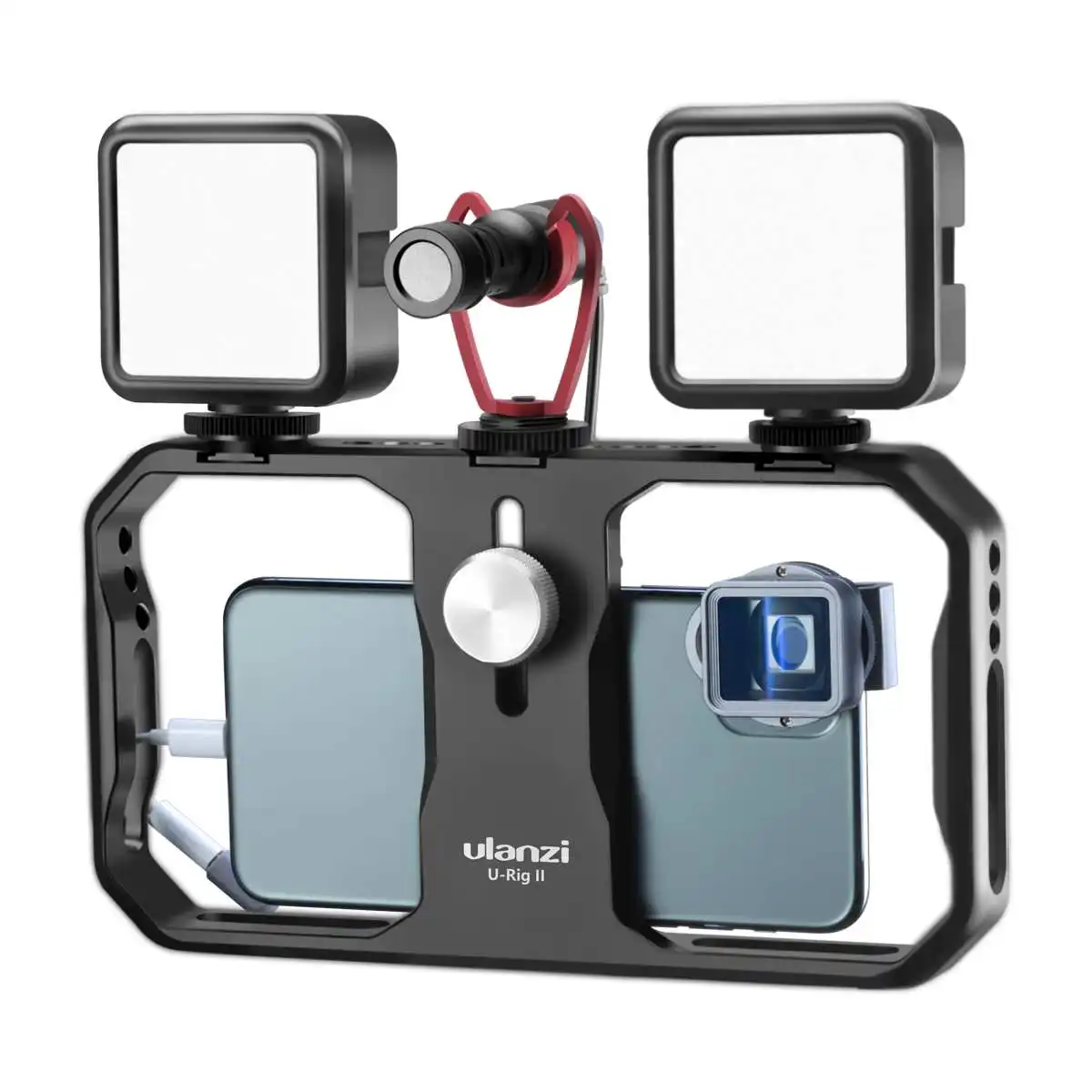 Ulanzi U Rig II металлический чехол для видеосъемки Ручной Стабилизатор Vlog Cage на