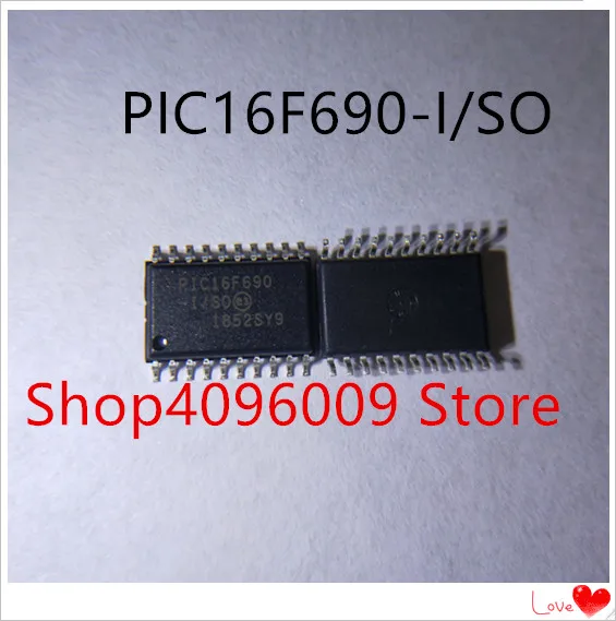 

NEW 10PCS/LOT PIC16F690 PIC16F690-I/SO SOP20
