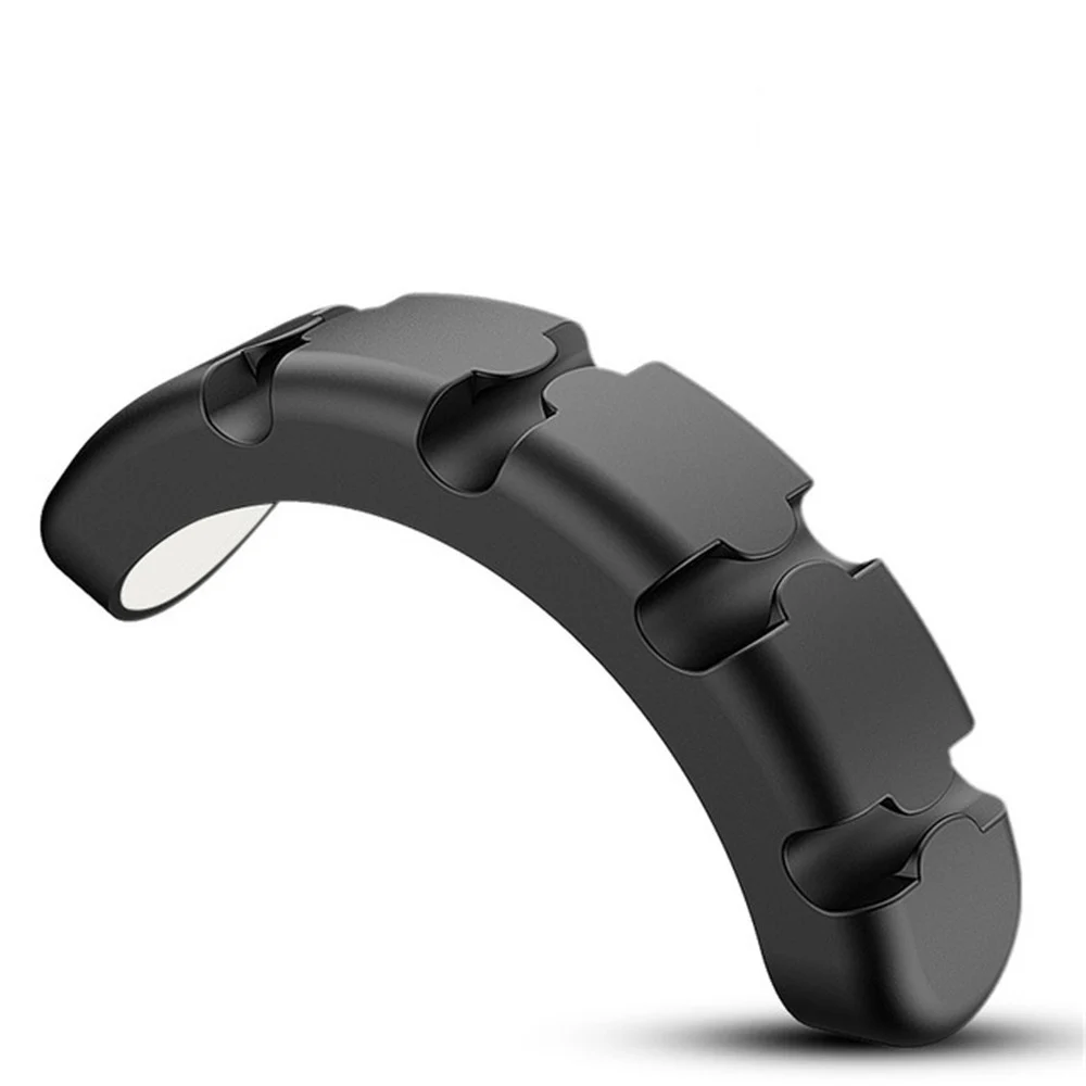 

Cute Bear Silicone Line Fixer Cable Earphone Clip Charger Wire Data Line Holder USB Car Cable Winder Organizer Desk Accessories