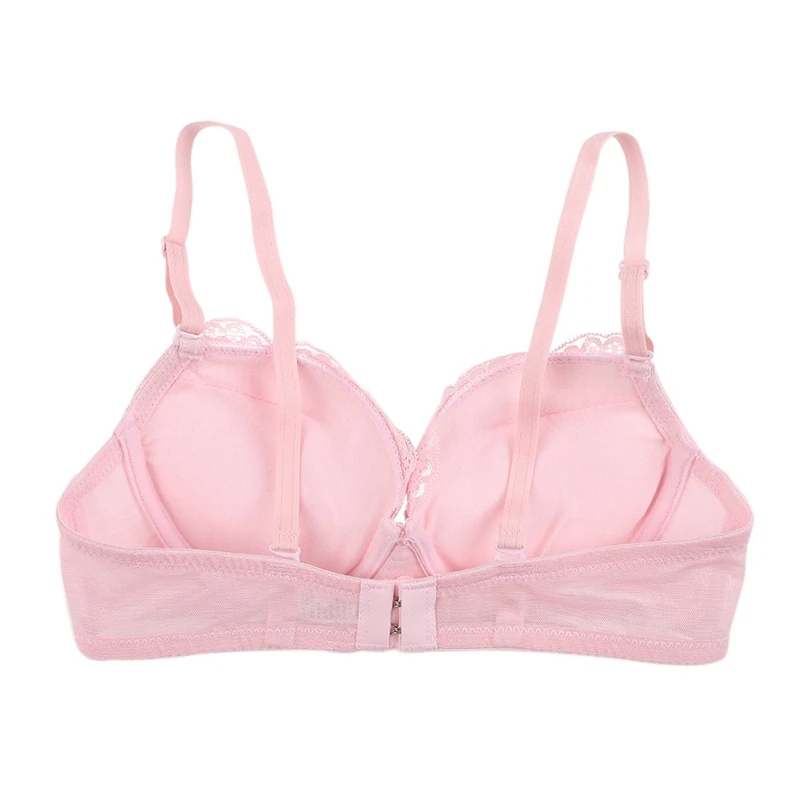 X женский сексуальный цветочный кружевной толстый бюстгальтер на косточках