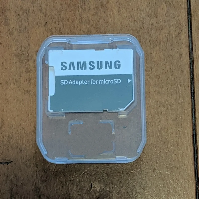 10 шт./лот оригинальный адаптер для карт памяти Samsung microSD/SDHC/SDXC кардридер белый цвет