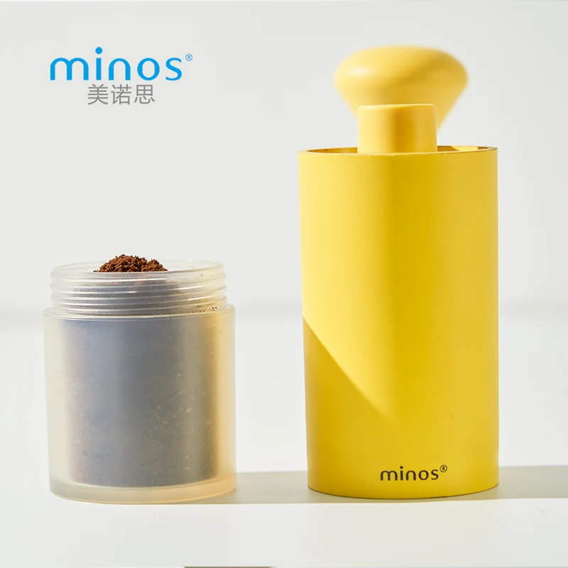 売却 プラスチックコーヒーグラインダーハンドクランク手動マシンカフェ穀物クリエイティブ穀物グラインダーmolinilloカフェキッチンcoffeeware ED50KF