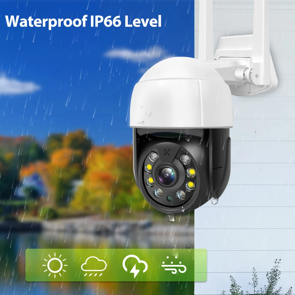 IP-камера наружная 3 Мп Wi-Fi 5 HD PTZ | Безопасность и защита