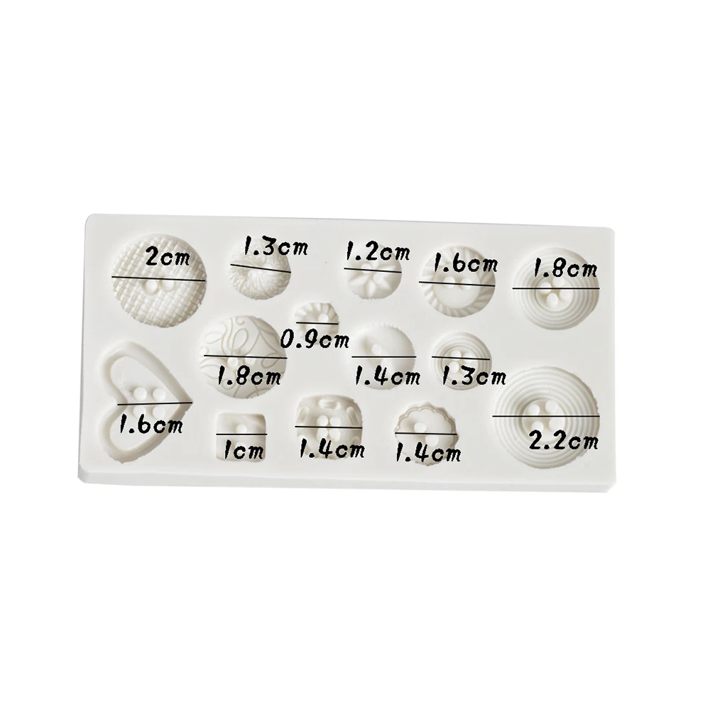 

Silicone Button Shapes Cake Mould DIY Fondant Chocolate Cookie Ice Silicone Mold Candy Mold Cake Baking cake decorating tools