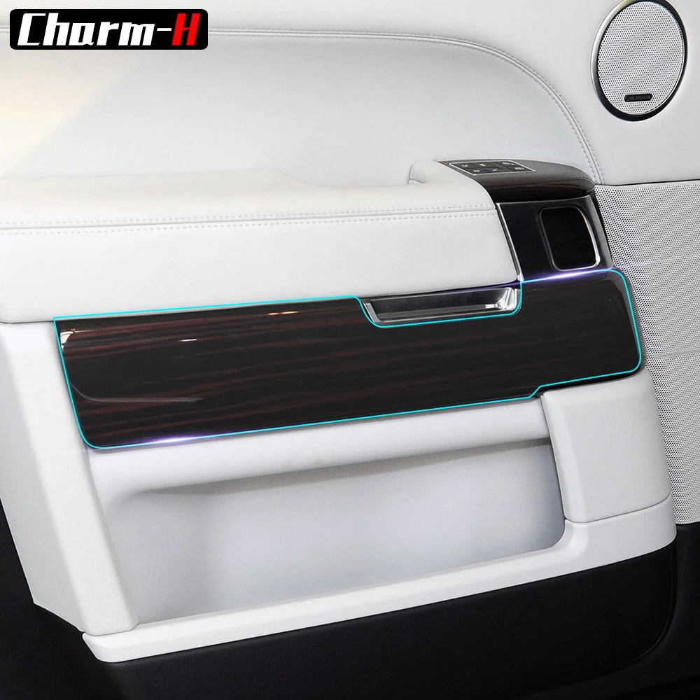 Автомобильная внутренняя прозрачная ТПУ-пленка панель консоли Декор защитная