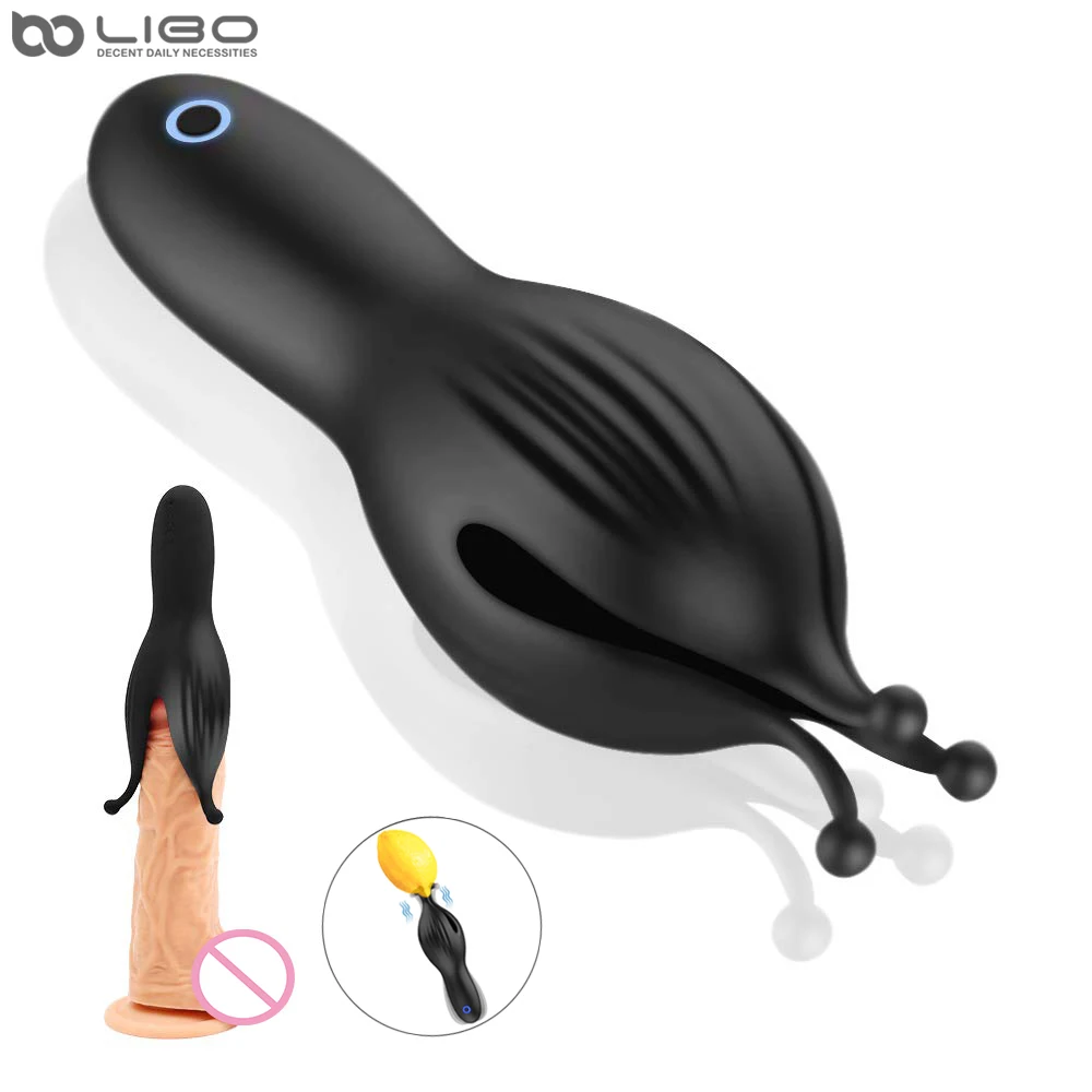 10 режимный вибратор для головки члена семейный Массажер пениса Мужской
