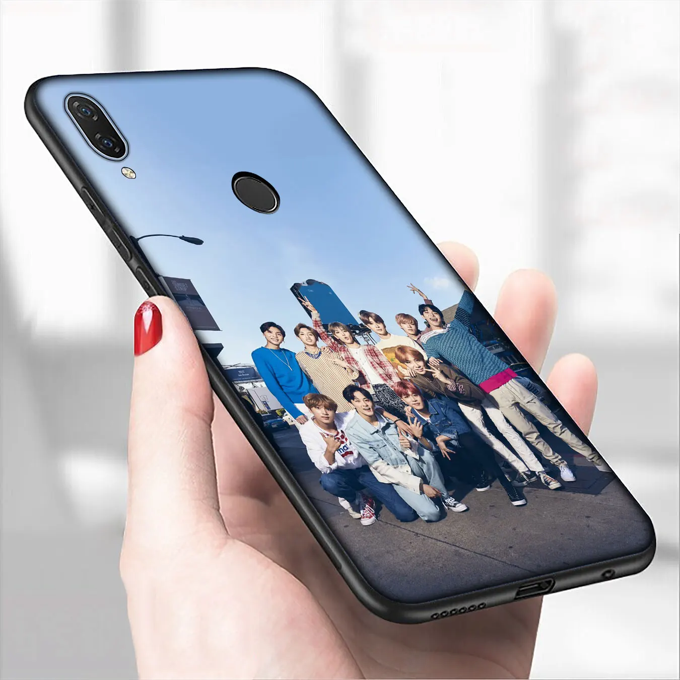 Мягкий силиконовый чехол NCT 127 DREAM U для Xiaomi Redmi Note 8 8T 8A 7 7A 6 6A 5 5A GO S2 K30 K20 Pro черный |