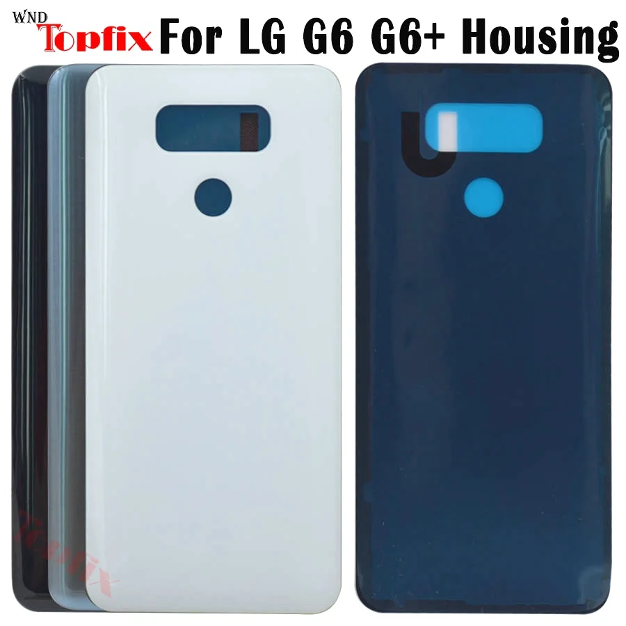 Battery Cover For LG G6 back cover glass H870 H870DS H871 H872 H873 LS993 US997 VS998 door Case Rear Housing +Repair | Мобильные