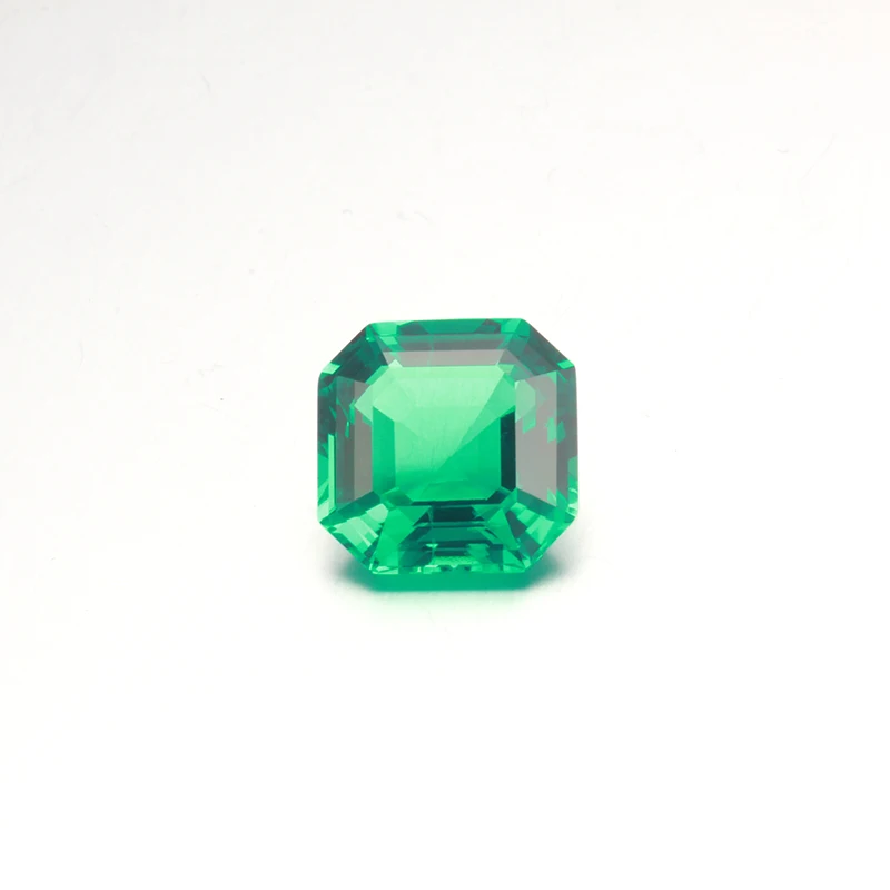 8x8 мм горный хрусталь гидротермические изумрудные драгоценные камни для женщин