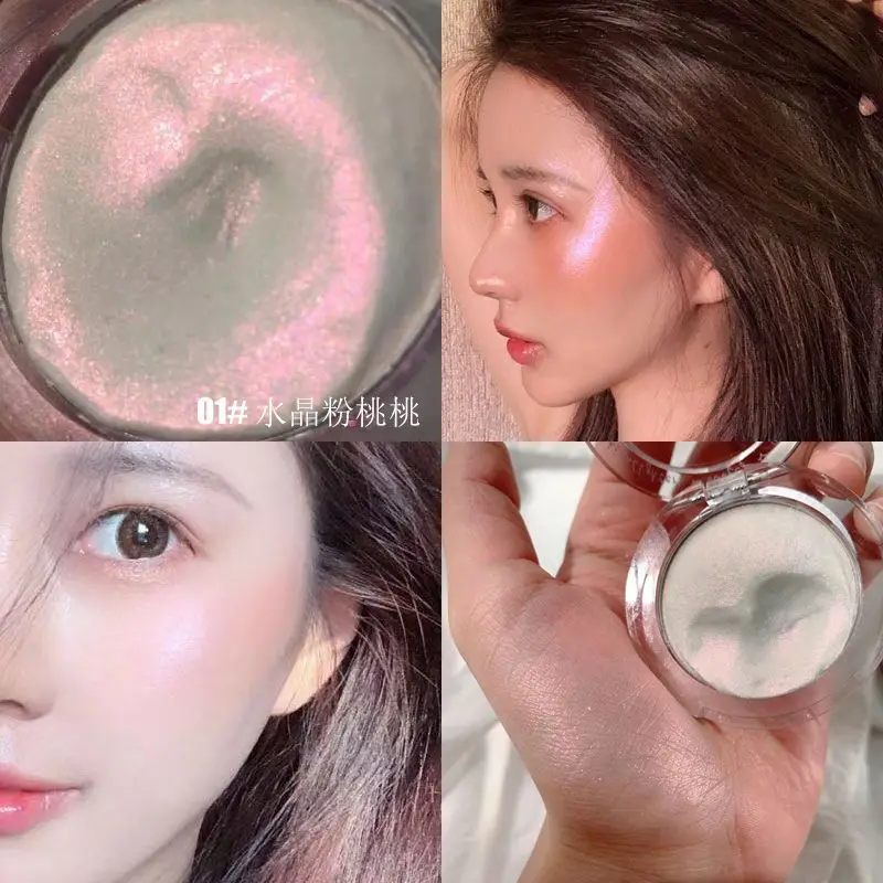 Summer Highlighter Facial Bronzers Palette Shimmer Pink Powder Makeup Glow Face Contour Illuminator Highlight Pallet Cosmetics | Красота и