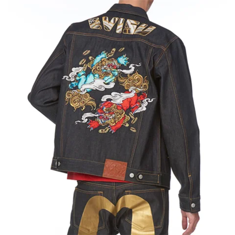 Evisukuro/модная теплая дышащая мужская куртка наивысшего качества с принтом