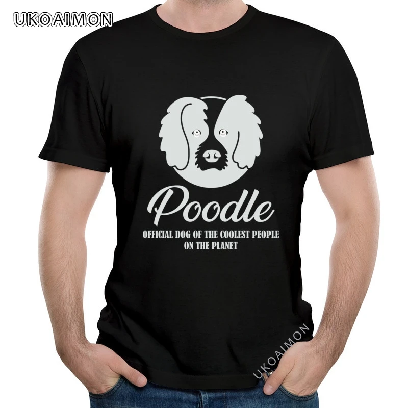 

Hot Sale Poodle Dog Summer Men's Tee Shirt Fashion Comics T-Shirt Short Sleeve High Quality Tees Unisex