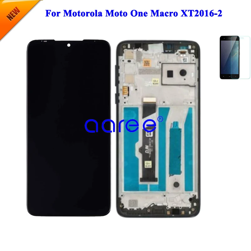 Протестированный Оригинальный ЖК-экран для Motorola Moto One Macro ЖК-дисплей xt2016-2 с