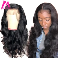 360 lace frontal wig body wave short front human hair wigs brazilian long pre plucked with baby hair for black women hd remy