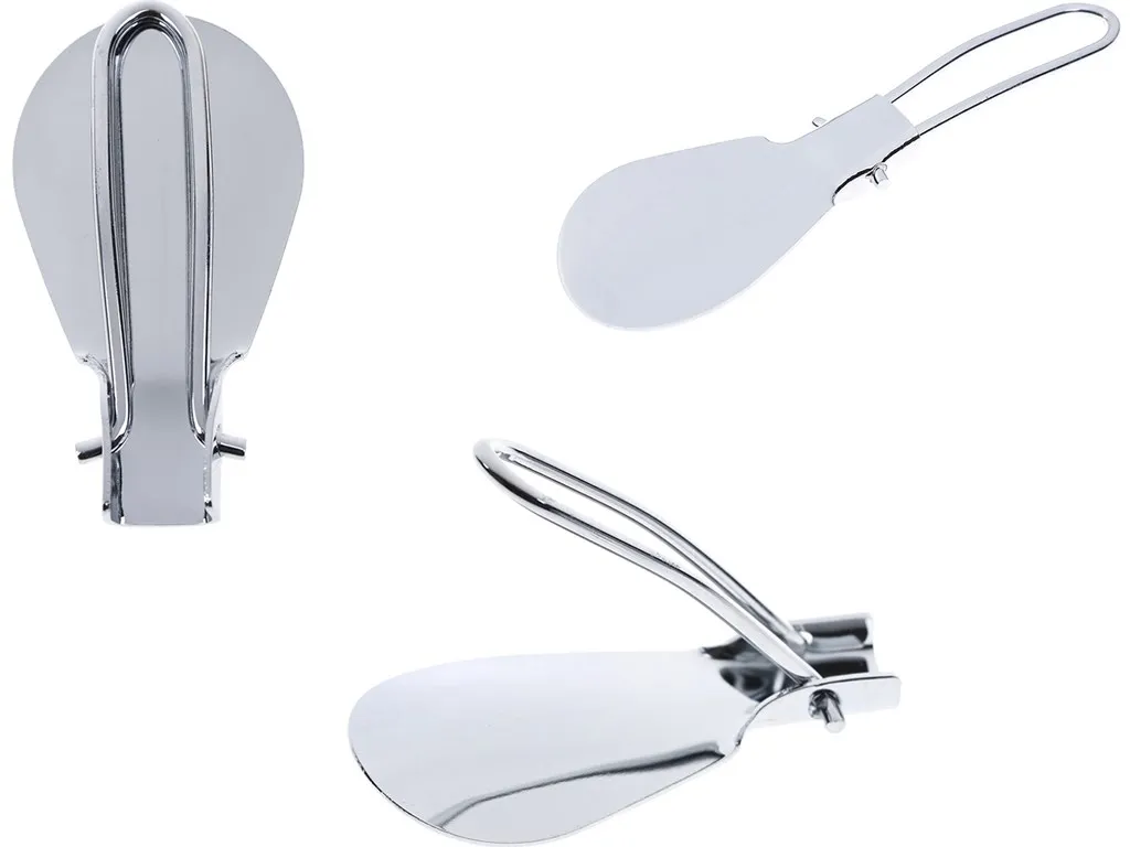 1 шт. портативные новые рожки для обуви Модные металлические складные прочные из