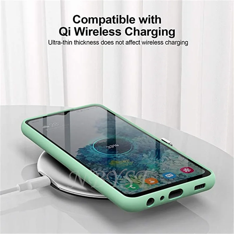 Чехол из жидкого силикона для Samsung Galaxy M22 M32 A03S M51 M31 A22 A32 A52 A72 A12 A02S A42 M12 M11 A11 A21S A31 A41 A51