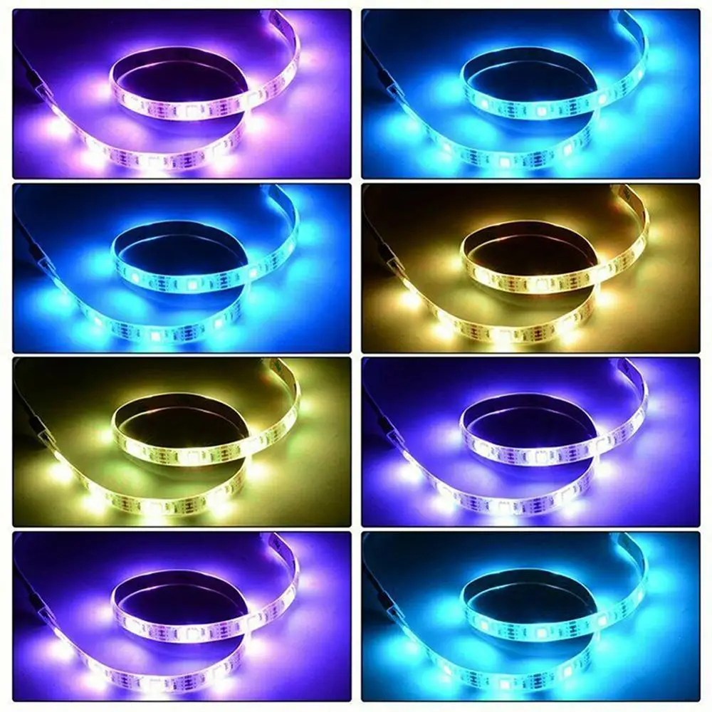 Светодиодный светильник полоски Цвет изменение ТВ светодиодный Подсветка 5V RGB 20