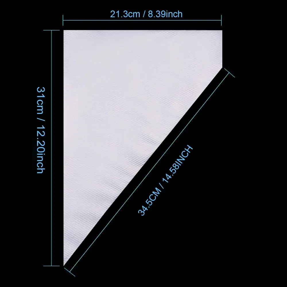 100 шт./упаковка пластиковые пакеты для украшения тортов|Украшения десертов| |
