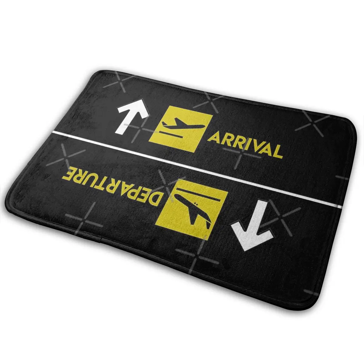 

Aviation Departures Arrivals Bath Mat Carpet Entrance Door Mat Hallway Cute Rug Carpets Room Carpet Living Room