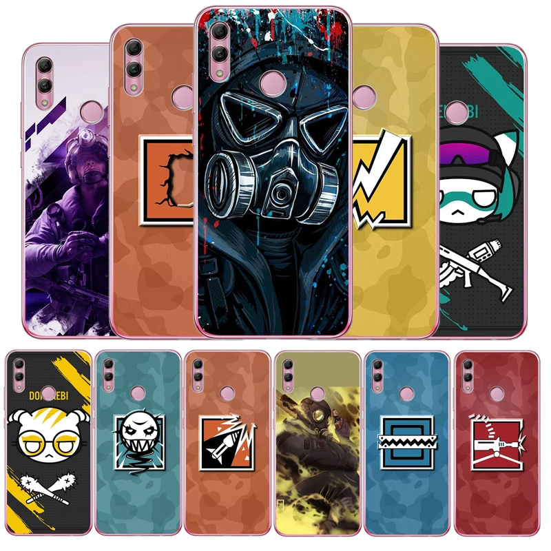 Чехол для телефона R6 Rainbow Six Siege Мягкий Силиконовый ТПУ чехол Huawei Mate 10 20 Pro lite honor 6X 8x