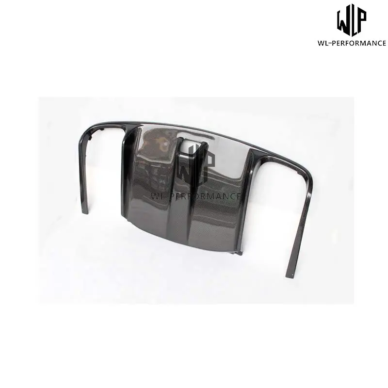 W207 высококачественный задний диффузор для губ из углеродного волокна