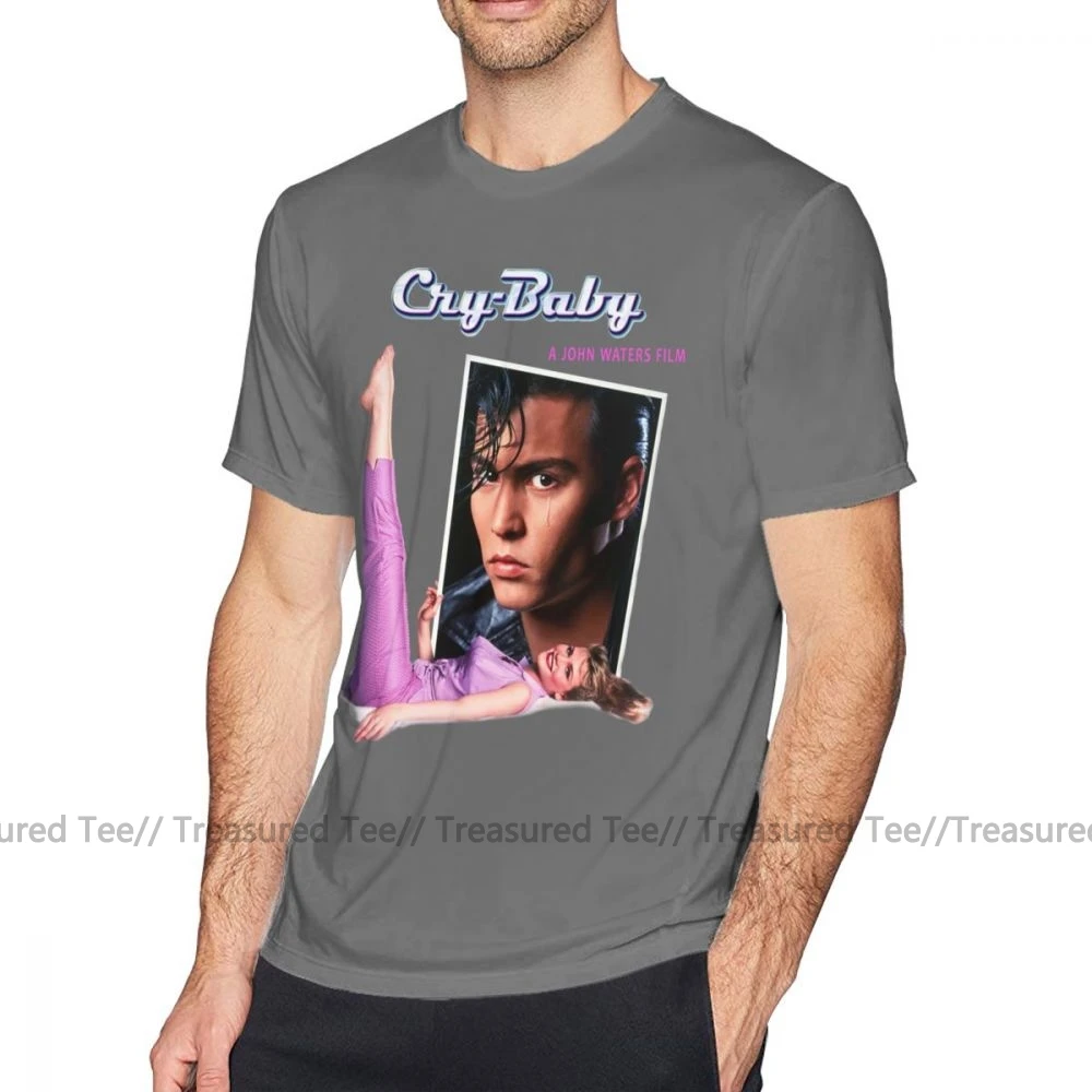 Cry Baby T Shirt Cry Baby Johnny Deep Divine- John Waters Cult Bizarre Movie T-Shirt Cotton Fun Tee Shirt Mens Tshirt