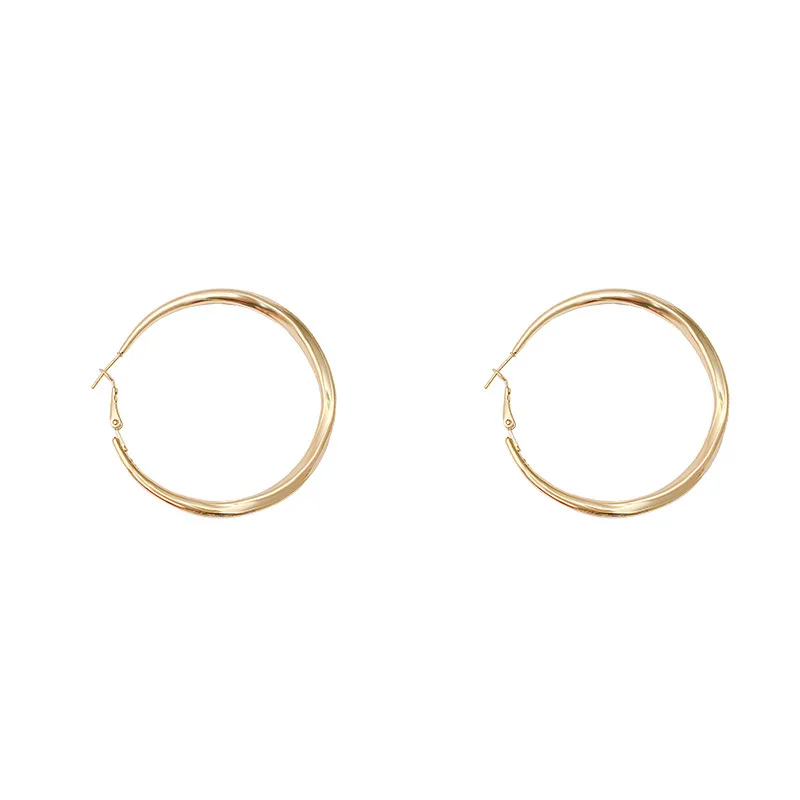 

Fashion personality classic circle earrings female exaggerated retro high-end earrings earrings