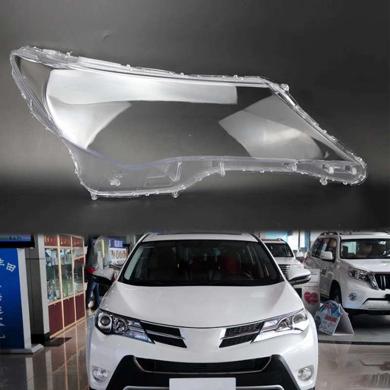 

for Toyota RAV4 20013-2015 lens shell lampshade Headlight headlight cover Lens lamp transparent housing Front headlight housing