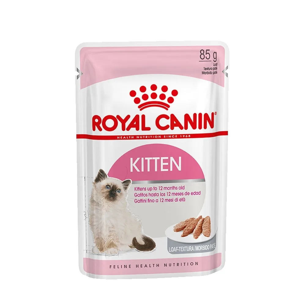 Royal Canin Kitten Instinctive пауч для котят (паштет 24 пакетика по 0.085 г) | Дом и сад