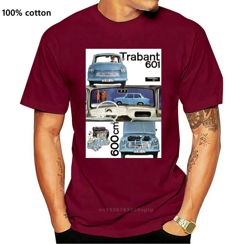 

Новая футболка 2021 модная мужская Футболка MAGLIA GERMANIA EST COMUNISMO TRABANT AUTO VINTAGE DDR - S M L XL Повседневная футболка