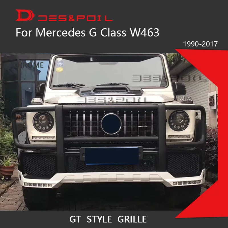 Для Mercedes Benz G Class W463 T rille вертикальный передний бампер гоночный rill 500 350 55 1990-2017