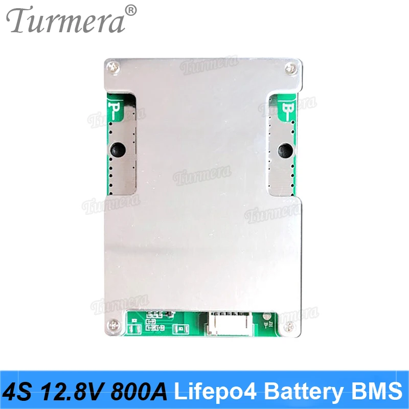 Бесперебойный источник питания Turmera 4S 800 А 50 12 8 В 14 4 32700 Lifepo4 батарея BMS для