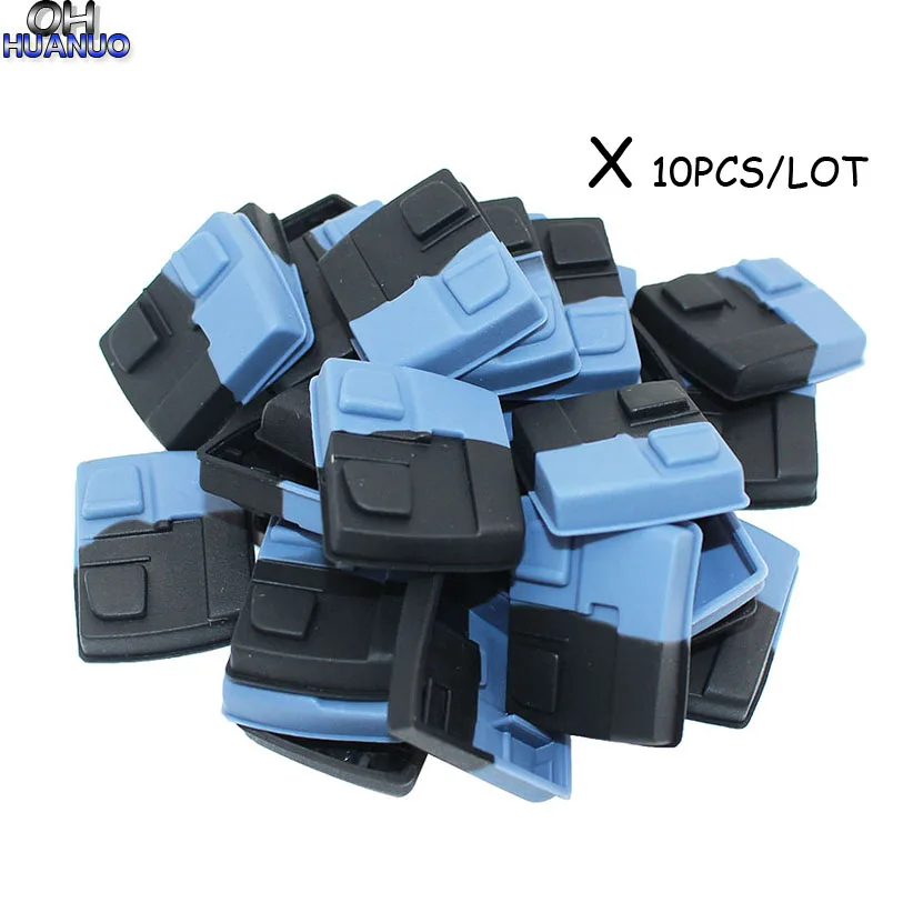 10 шт./лот Новинка! Запасная резиновая прокладка с 2 кнопками для дистанционного