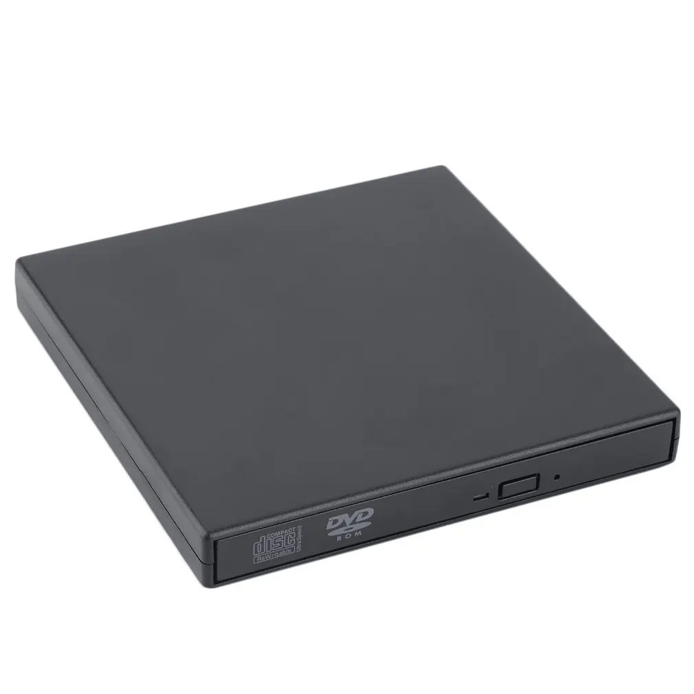 Новейший USB 2 0 Внешний DVD комбинированный фонарь привод CD + RW ROM черный|Оптические