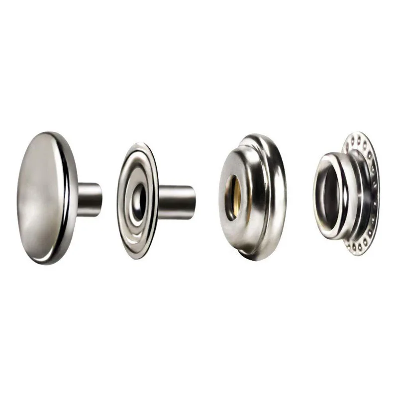 25 шт 15 мм кожаный набор из нержавеющей стали застежка пресс Оснастка кнопки