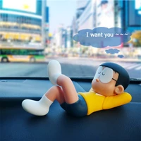 cartoon anime doll car ornaments decoration car interior accessories fashion cute car dashboard toys trend car styling for girls