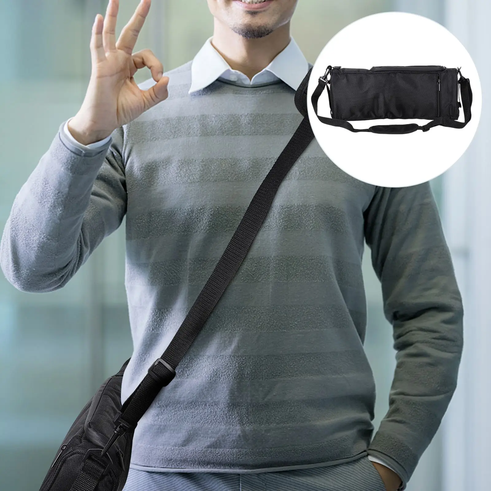 

1pc Portable Heat Preservation Outdoor Thicken Storage Pouch Cooler Bag Delivery Bag