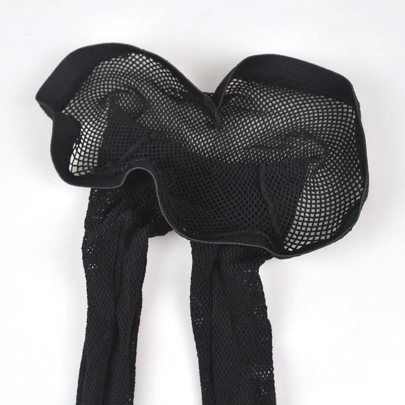 Сексуальное нижнее белье Горячие сетчатые ажурные чулки женские черные