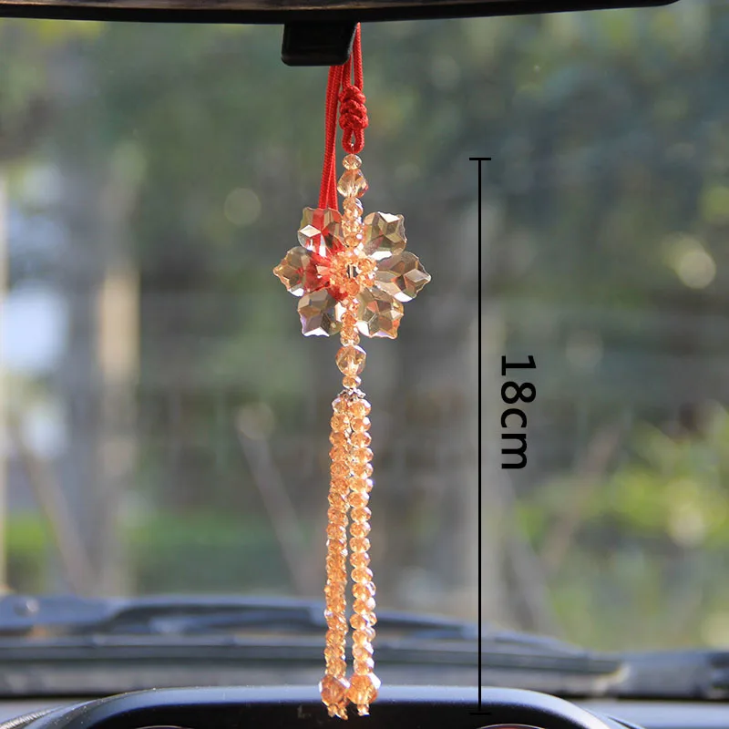 Хрустальный подвесной орнамент Автомобильное зеркало заднего вида в Форме