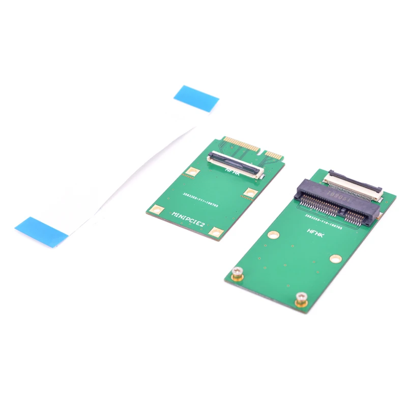 Мини карта PCI e для ноутбука защищенная памяти mSATA SSD удлинитель внешний и женский