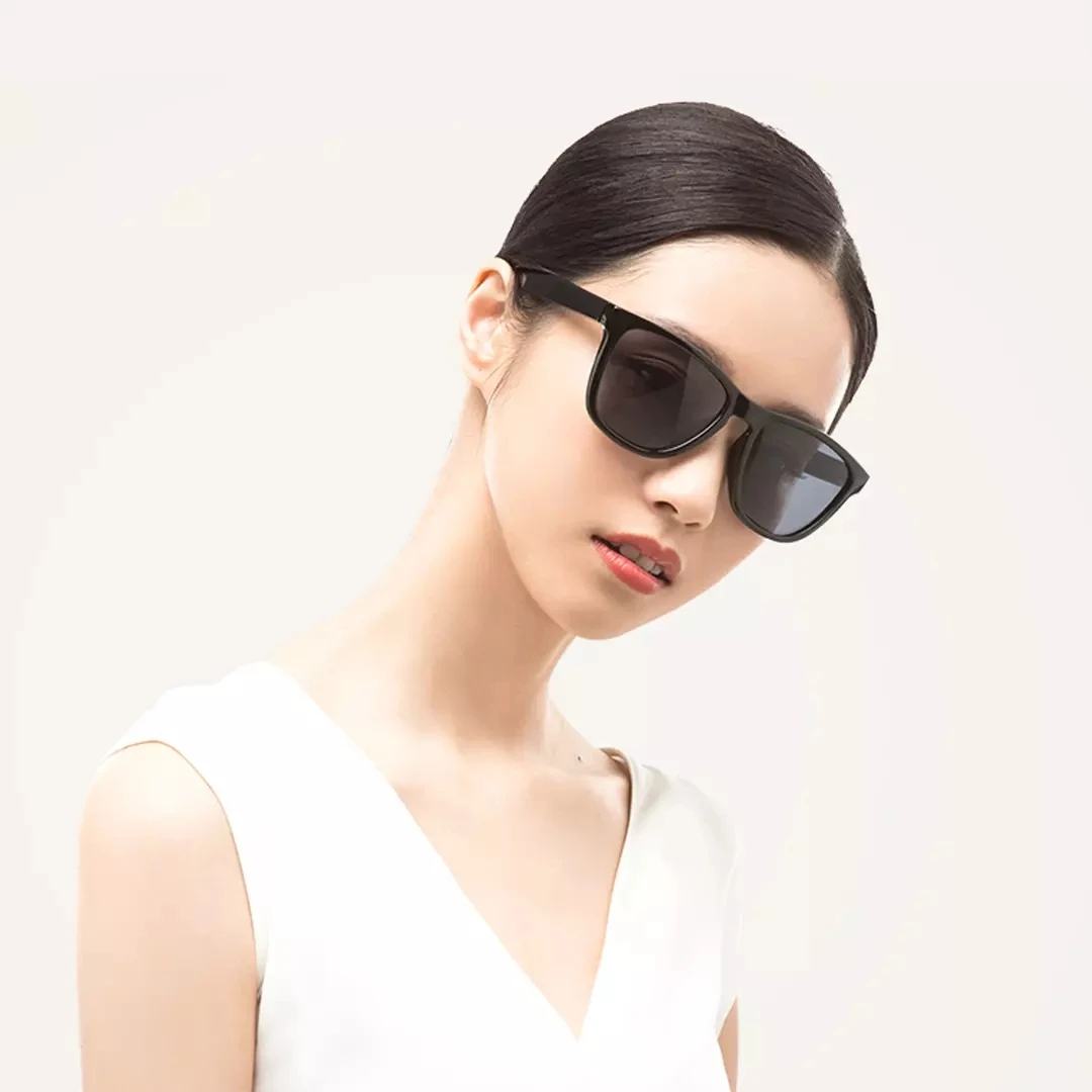 original xiaomi mijia classic square sunglasses selfrepairing tac polarizing lense no scew sunglasses 6 layer polarizing film free global shipping