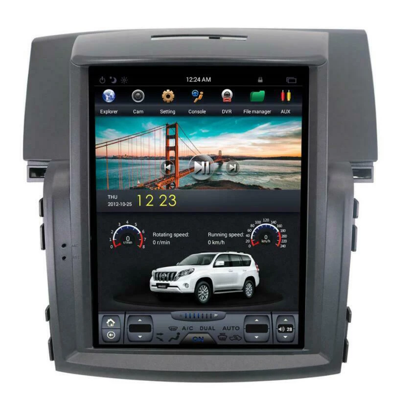 Автомобильный мультимедийный плеер Chogath 10 4 дюйма android 7 1 gps навигация 2 + 32 ГБ экран