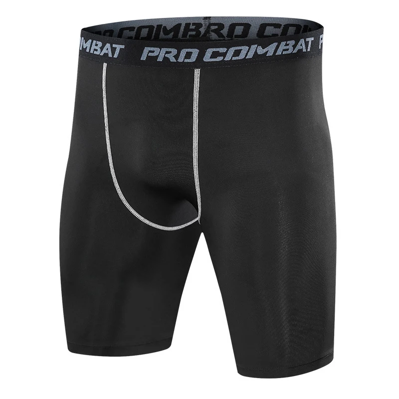 

Motorcycle Leggings Rider Short Pants Men Sports Jogging Fitness Elastic Quick Dry Short Tights Gym Fitness Sport Shorts