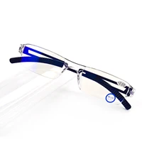 rimless reading glasses men anti blue rays presbyopia readers 2 50 magnifier glasses women pc polarized