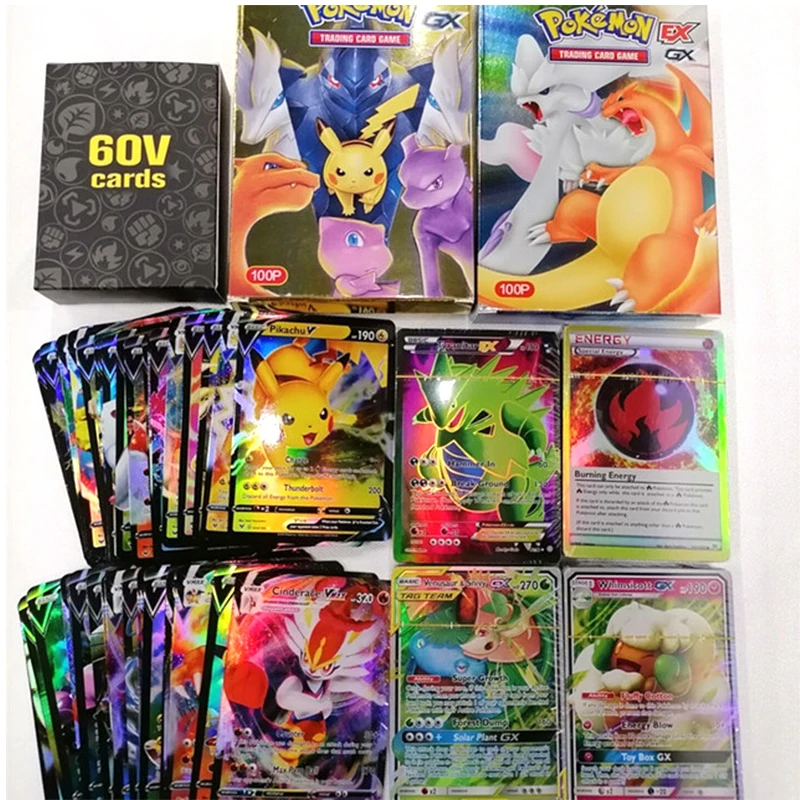 

Английская версия карты Pokemon с 41v 19vmax 100gx 100 ex
