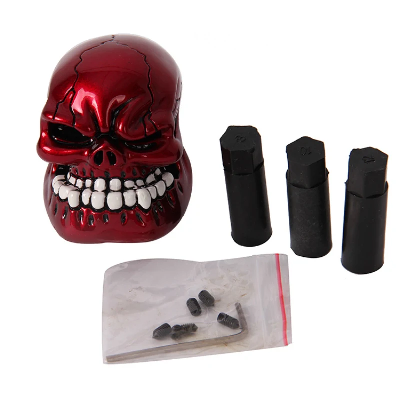 POSSBAY ручка переключения рулевого механизма автомобиля череп рычаг передач