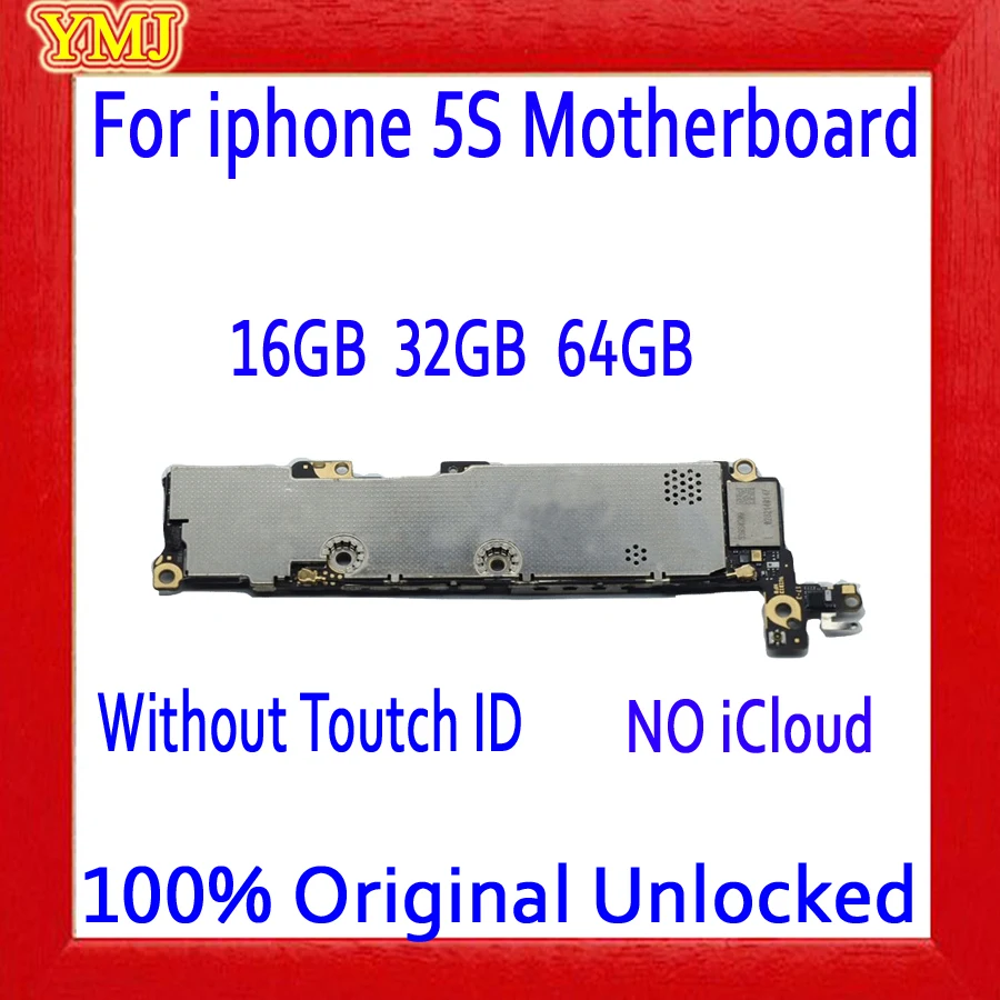 Материнская плата для iphone 16 ГБ 32 64 с/без распознавания отпечатков пальцев 100%